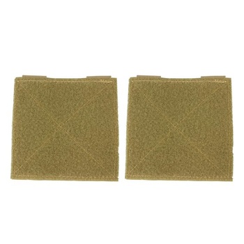 2 kusy MOLLE úchytov 10,5 x 10,5 cm, príslušenstvo MOLLE, nášivky, reklamné tabule, taktický MOLLE