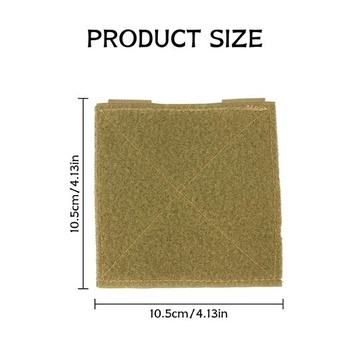 2 kusy MOLLE úchytov 10,5 x 10,5 cm, príslušenstvo MOLLE, nášivky, reklamné tabule, taktický MOLLE