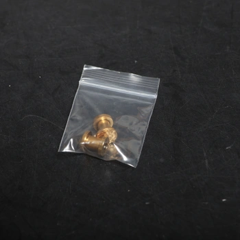 Piercing ucha Vankula, 1 pár, rozšířené ušní tunely, nerezová ocel pro muže a ženy, 6mm (2G), zlaté