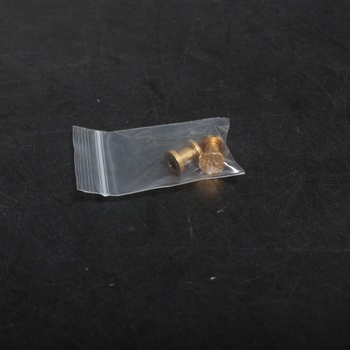 Piercing ucha Vankula, 1 pár, rozšírené ušné tunely, nerezová oceľ pre mužov a ženy, 6mm (2G), zlaté