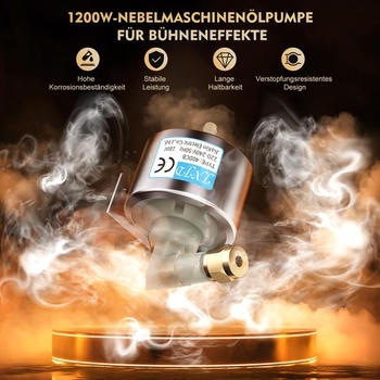 Olejové čerpadlo pre hmlovací výrobník, 40DCB 18 W, 220–240 V/50 Hz, kompatibilné s hmlovacími