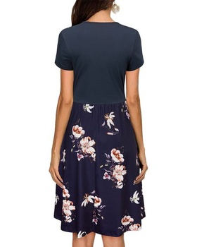 Dámske letné šaty STYLEWORD Floral05 - M