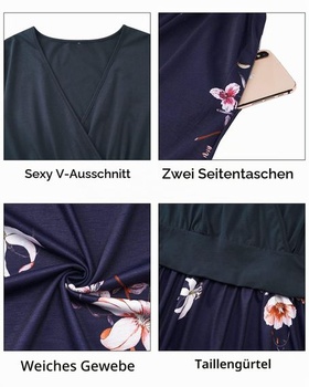 Dámske letné šaty STYLEWORD Floral05 - M