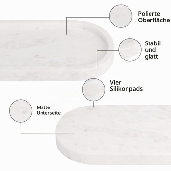 Mramorový podnos Stonemanus SMT