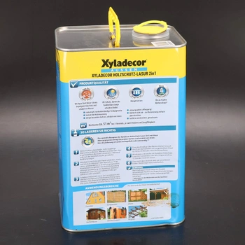 Xyladecor 2v1 moridlo na drevo, univerzálna ochrana do každého počasia - The Classic, teak, 4 l