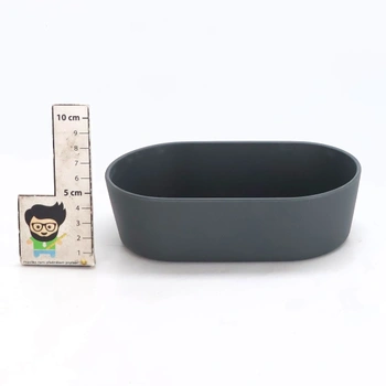 Plastová šedá dóza na maslo