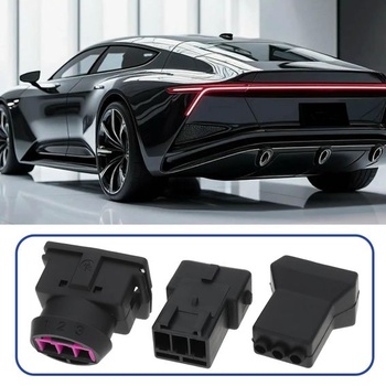 Sada 3pinových automobilových konektorů EMSea 2 sady, samec/samice, kompatibilní s rozhraním Bosch