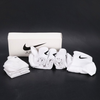 Biele športové ponožky Nike - Vel. 32