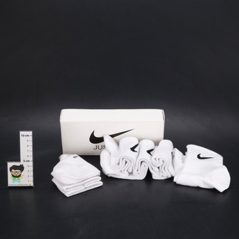 Biele športové ponožky Nike - Vel. 32
