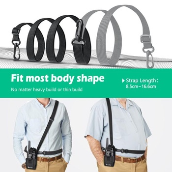 Všestranné puzdro Zeadio pre obojsmerné vysielačky, univerzálne a odolné puzdro pre obojsmerné