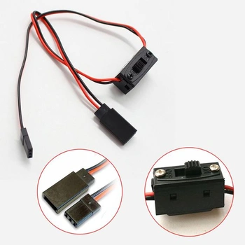 GERUI 3dílný kabel spínače, 15cm kabel s konektorem JR BEC