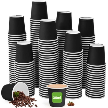 Papírové kelímky Kleemeiero 200 kusů na espresso 30 ml,…