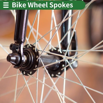Motoforti 36dielne univerzálne drôty na bicykel, uhlíková oceľ 14G, čierne, 148 mm