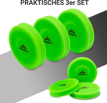 Sada 3 mini frisbees - Malé frisbee letí cez 60 metrov - Nový trendový šport - Alternatíva k