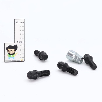 Bezpečnostné skrutky H&R ‎HR B1452801KEY4