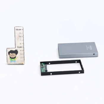 Hliníkový 2,5-palcový kryt pevného disku SSK USB C 3.1/3.2 Gen2 6Gbps Externá HDD Caddy adaptérová