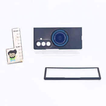 Puzdro COQUE pre Samsung Galaxy Z Fold 7, tenký štýlový kryt s fóliou, skladacie puzdro na telefón