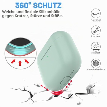 Puzdro pre AirPods Pro 3 (USB-C) 2025, šedá, pre AirPods Pro 3, šedá