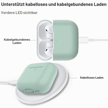 Puzdro pre AirPods Pro 3 (USB-C) 2025, šedá, pre AirPods Pro 3, šedá