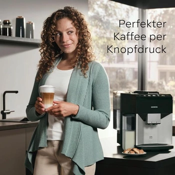 Plně automatický kávovar Siemens EQ500, barevný TFT displej, 9 druhů kávy a mléka, funkce dvou