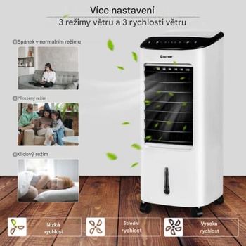 Prenosná klimatizácia ES10334DE-WH, 65W, biela - B