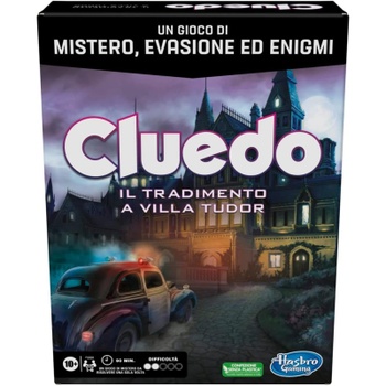 Spoločenská hra Cluedo Escape Zrada vo vile Tudor, talianska verzia, 1-6 hráčov - A