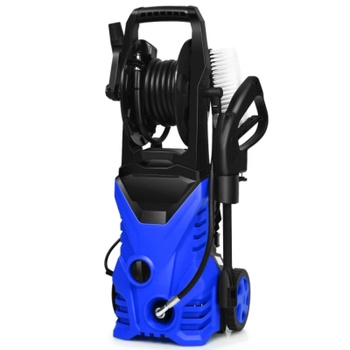 Výkonný vysokotlakový čistič s nastaviteľným prietokom vody EP23454DE, 2030 PSI, čierno/modrý - B