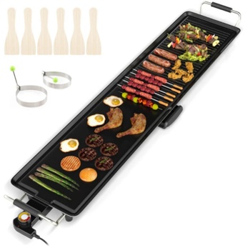 Elektrický gril s nepriľnavým povrchom ES10478DE, 1800 W,…