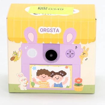 Dětský fotoaparát ORGSTA, instantní fotoaparát, digitální fotoaparáty, dětské fotoaparáty,