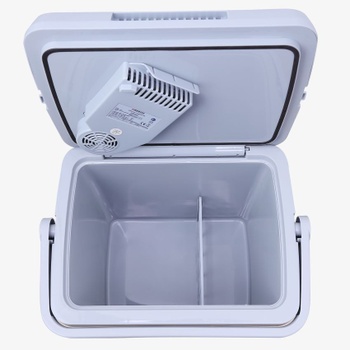 Termoelektrický chladiaci box, 12/230 V, 25 L, sivý - B