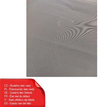 Dvojitý slnečník s ručnou kľukou NP13303GR, 400 x 215 cm, sivý - B