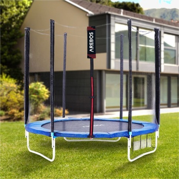 Záhradná trampolína, 244 cm, modro/čierna - B