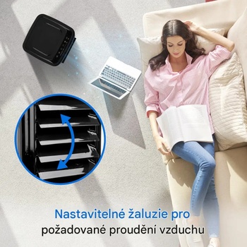 Zvlhčovač vzduchu LK 3843, 60 W, 4,8 l, čierna - B