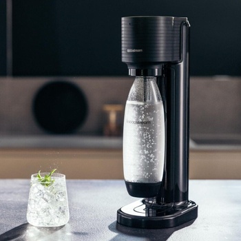 Výrobník sódy SodaStream, objem 1 l, bez bombičky CO2, čierna - B