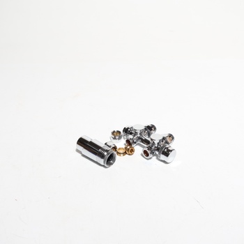 VANCOCO Chrome Multiblock s termostatom, ventilový blok s rozstupom 50 mm, sada ventilových armatúr