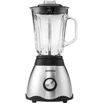 Stojací mixér, pulzný spínač, drvenie ľadu, 850 W, 1,5 l, strieborný - B