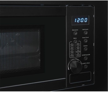 Vstavaná mikrovlnná rúra EMW20-DG-020, 20 l, 800 W, gril 1000 W, čierna - B