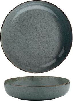Porcelánová jedálenská súprava, 24 ks, modrá - B