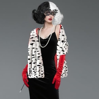 Dámsky kostým KOIROI veľ. UNI, Cruella