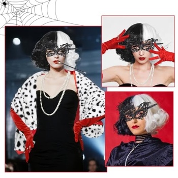 Dámsky kostým KOIROI veľ. UNI, Cruella