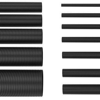 Vlnitá rúrka AUPROTEC, nedrážkovaná, menovitá šírka 7,5 mm / vnútorný priemer 6,9 mm, dĺžka 2 m,