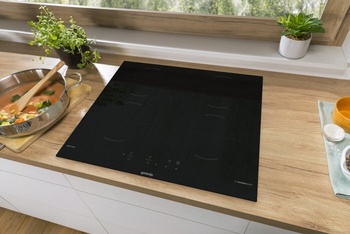 Indukčná varná doska, 60 cm, 4 zóny, 1500 W, čierna - B