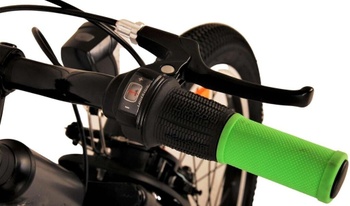 Detský bicykel Cross, 20 palcov, 6 rýchlostí, 2 ručné brzdy, šedé - B