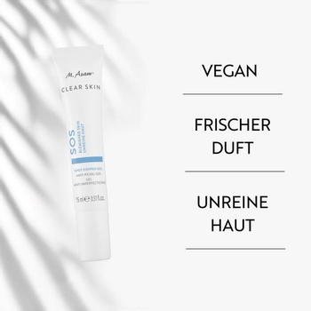 M. Asam Clear Skin Spott Stopper Gél ​​(15 ml) 15 mililitrov