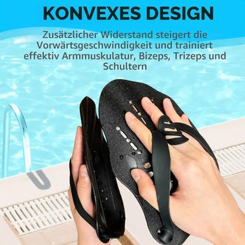 Plavecké pádla pre dospelých, 1 pár silikónových plaveckých pádiel, plavecké pádla, ručné plavecké