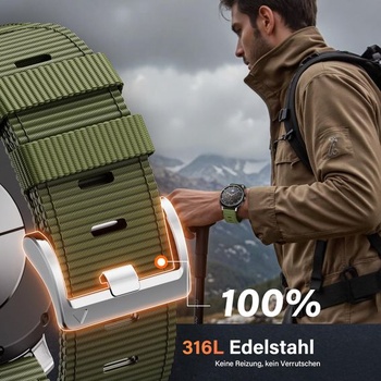 Kompatibilný s Samsung Galaxy Watch 8 40mm 44mm 46mm, Priedušný náhradný remienok pre Samsung Galaxy