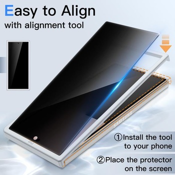 Ochranná fólia na displej JETech pre Galaxy Z Fold 8 Ultra/Z Fold 7, balenie po 2 kusoch, čierna