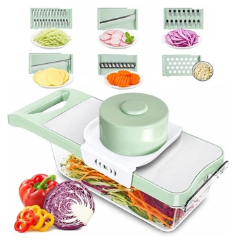 Magnetický krájač zeleniny, nerezový krájač na julienne,…