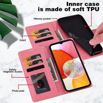 Pouzdro BOLELAW pro iPhone 17 Pro Max, růžovočervené