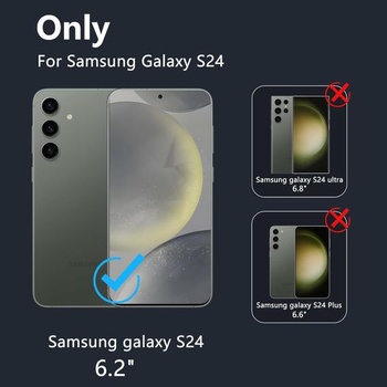 Púzdro BOLELAW pre Samsung Galaxy S24 – Nárazuvzdorné púzdro z umelej kože s magnetickým